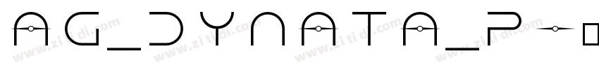 AG_Dynata_P字体转换