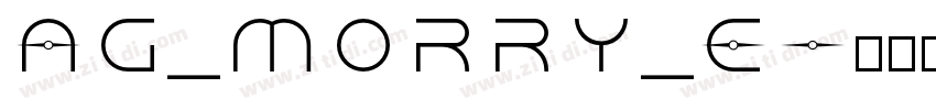 AG_Morry_E字体转换