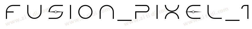 fusion_pixel_10px_zh字体转换