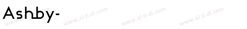 Ashby字体转换