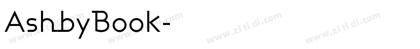 AshbyBook字体转换