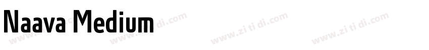 Naava_Medium字体转换