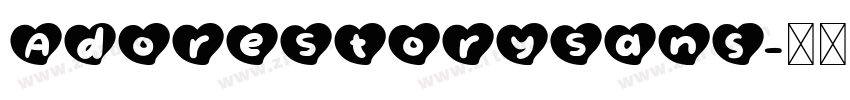 AdoreStorySans字体转换