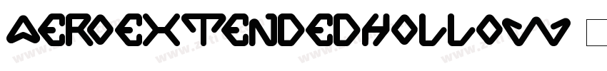 AEROEXTENDEDHOLLOW字体转换