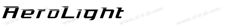 AeroLight字体转换
