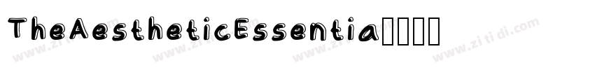 TheAestheticEssentia字体转换