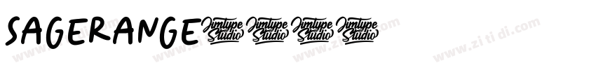 Sagerange字体转换