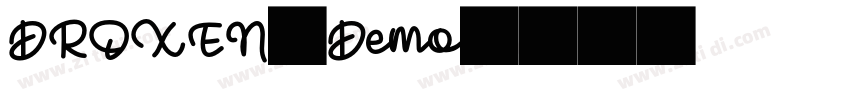DROXEN_Demo字体转换