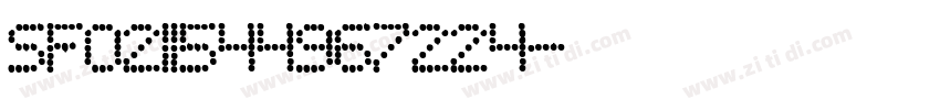 SF0211544967224字体转换