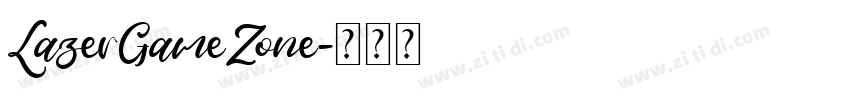 LazerGameZone字体转换