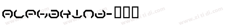 Alphakind字体转换