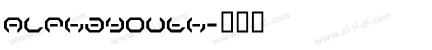 Alphayouth字体转换