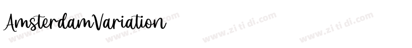 AmsterdamVariation1字体转换