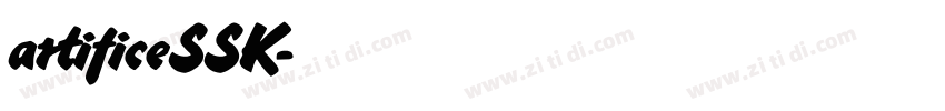 artificeSSK字体转换