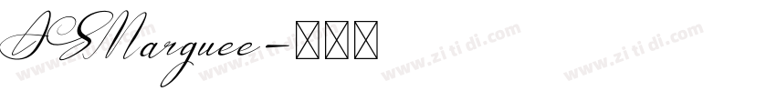 ASMarquee字体转换