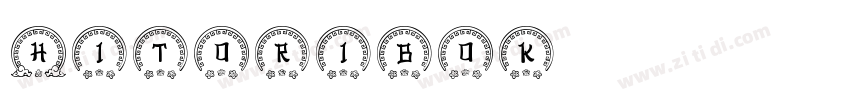 Hitoribok字体转换
