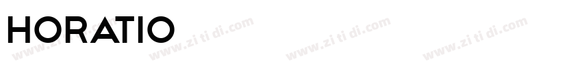 HORATIO字体转换