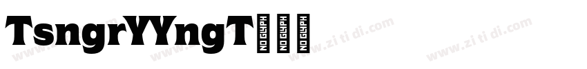 TsangerYuYangT字体转换