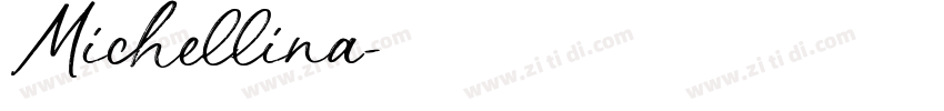 Michellina字体转换
