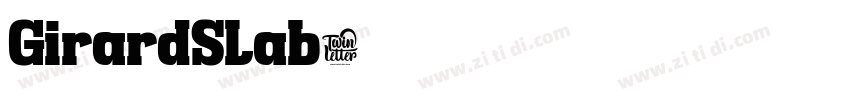 GirardSlab字体转换