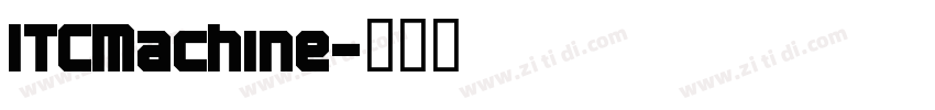 ITCMachine字体转换