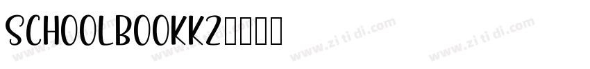 SchoolBookkz字体转换