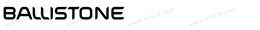 ballistone字体转换