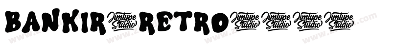 Bankir-Retro字体转换