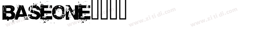 BaseOne字体转换