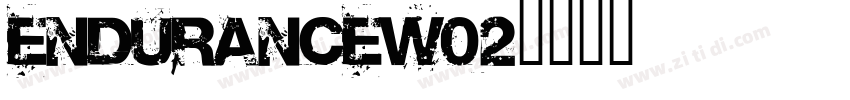 EnduranceW02字体转换