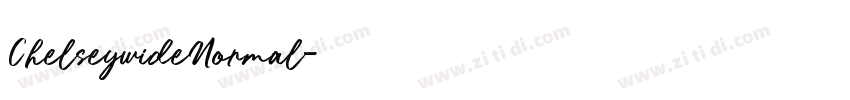 ChelseywideNormal字体转换