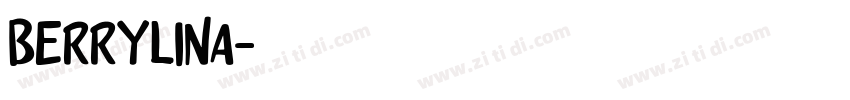 berrylina字体转换