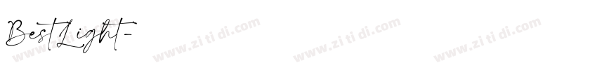 BestLight字体转换