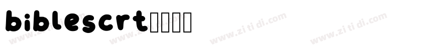 biblescrt字体转换