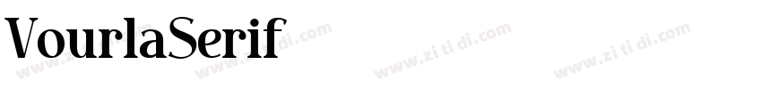 VourlaSerif字体转换