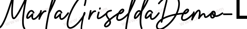 MarlaGriseldaDemo字体转换