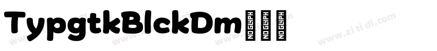 TypogotikaBlackDemo字体转换