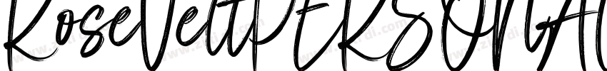 RoseVeltPERSONALuSEO字体转换