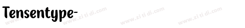 Tensentype字体转换