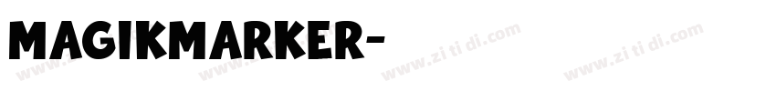 MagikMarker字体转换