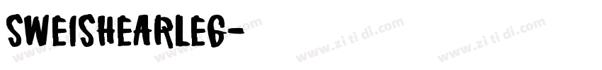 SweiShearLeg字体转换