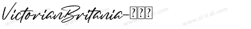 VictorianBritania字体转换