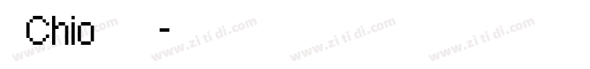 【Chio】紫薯字体转换