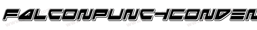 FalconPunchCondensed字体转换