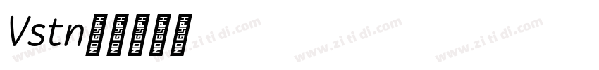 AVEstiana字体字体转换