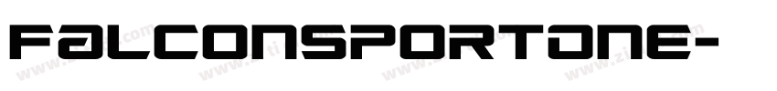 FalconSportOne字体转换