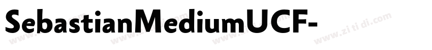 SebastianMediumUCF字体转换