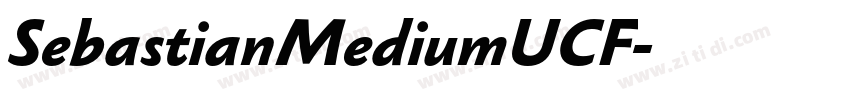SebastianMediumUCF字体转换