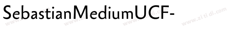 SebastianMediumUCF字体转换