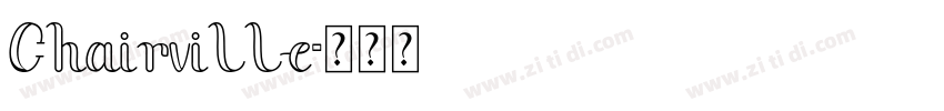 Chairville字体转换